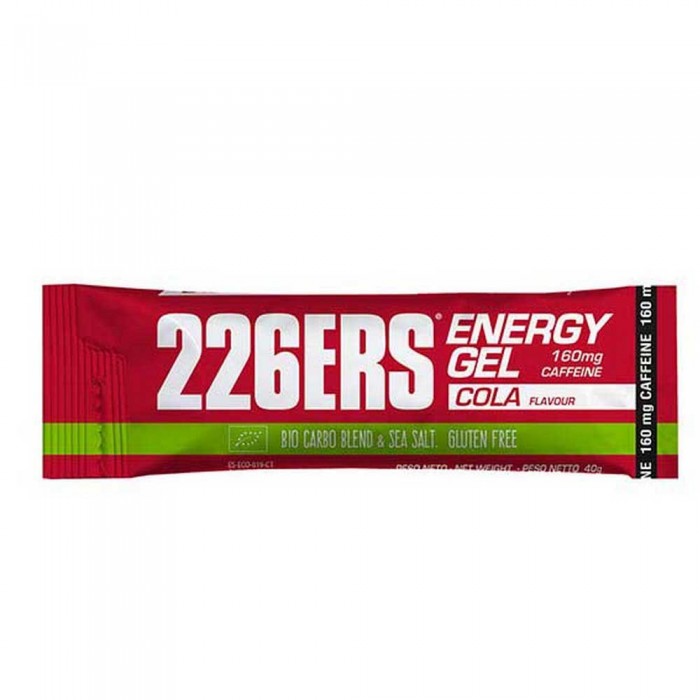 [해외]226ERS Energy Bio 160mg 40g 30 단위 카페인 콜라 에너지 젤 상자 12138250007 Red