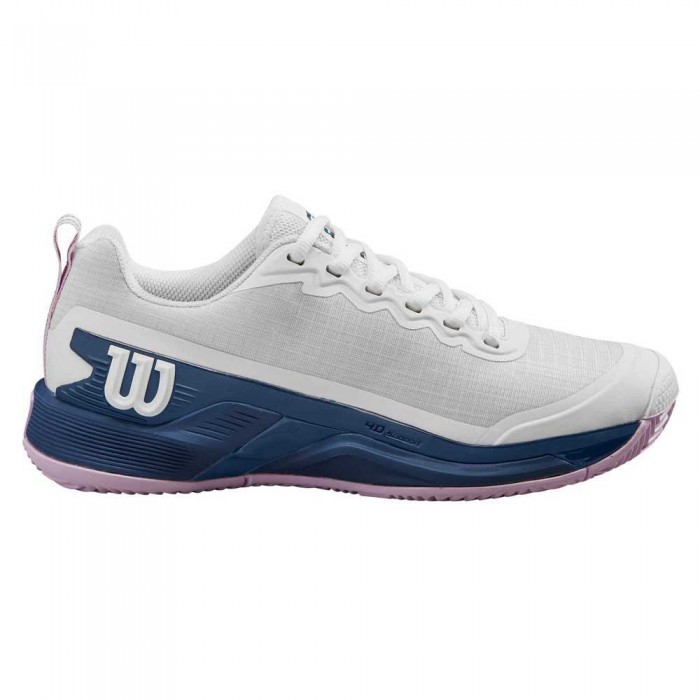 [해외]윌슨 Rush Pro 4.5 점토 신발 12140619964 White / Ensign Blue / Pirouette