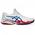 [해외]아식스 Court FF 3 Novak 모든 하이힐 12140994417 White / Asics Blue