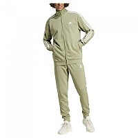 [해외]아디다스 Basic 3 Stripes French Terry 운동복 12141126395 Tent Green / Off White