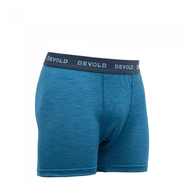 [해외]DEVOLD OF NORWAY Breeze Merino 150 복서 브리프 12141211820 Blue Melange