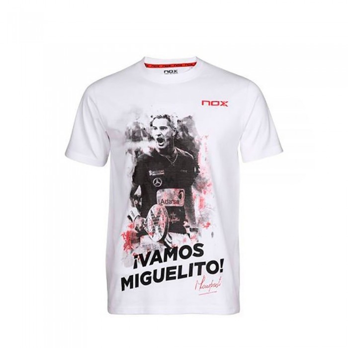 [해외]NOX Vamos Miguelito 반팔 티셔츠 12141113856 White