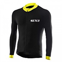 [해외]SIXS BIKE4 STRIPES long sleeve compression 긴팔 베이스 레이어 12141176934 Yellow Tour