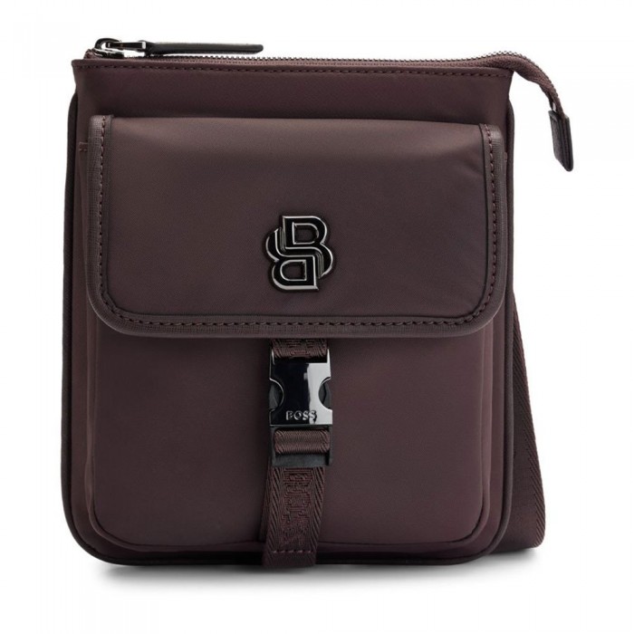 [해외]BOSS Icon Tuc Envelope 10260368 크로스백 14141240781 Dark Red