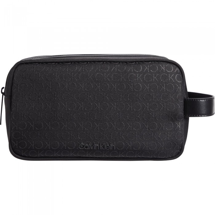 [해외]캘빈클라인 Remote Washbag Mono 세면도구 가방 14140907879 Pique Mono Black