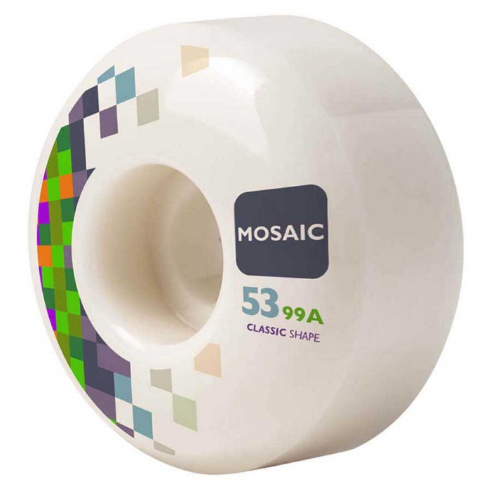 [해외]MOSAIC COMPANY 스케이트 바퀴 Rutor CS 53 mm 14140537786 White