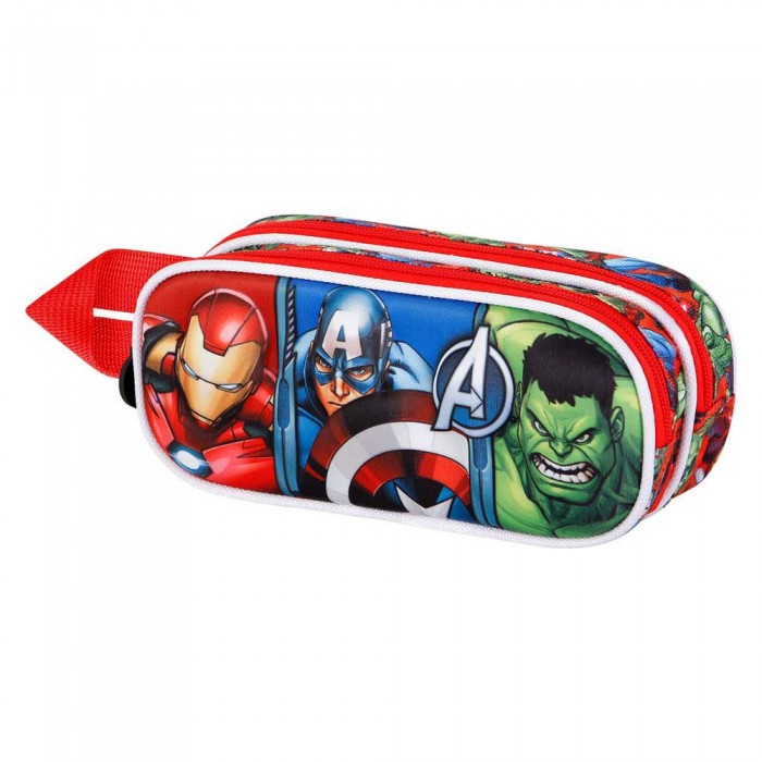 [해외]KARACTERMANIA Marvel The Avengers 마시ve 3D Double 필통 14141084633 Multicolor