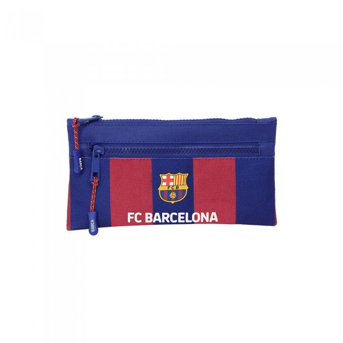 [해외]SAFTA F.C Barcelona With 2 Zippers 연필통 14141104099 Multicolor