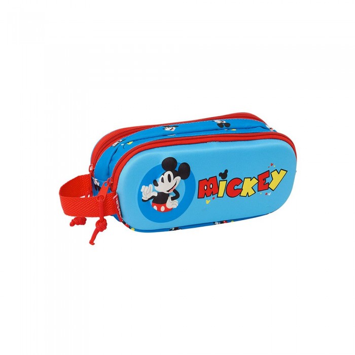 [해외]SAFTA Mickey Mouse 3D Double 연필통 14141104210 Multicolor