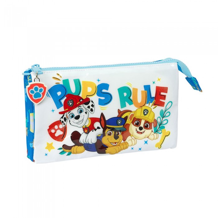 [해외]SAFTA Paw Patrol Pups Rule Triple 연필통 14141104428 Multicolor