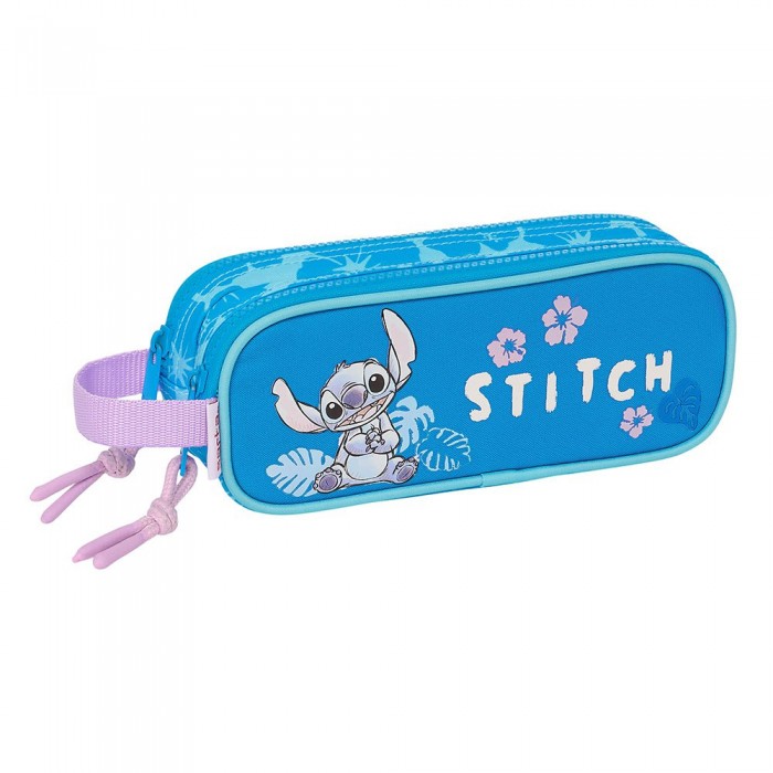 [해외]SAFTA Stitch Hawaii Double 연필통 14141104614 Multicolor