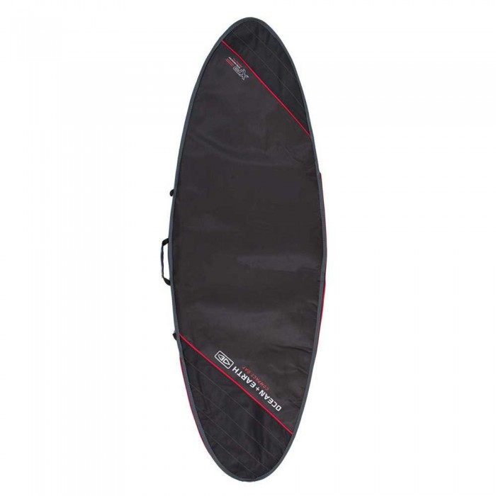 [해외]OCEAN & EARTH 서핑 커버 Compact Day Fish 6´0´´ 14140800102 Black / Red