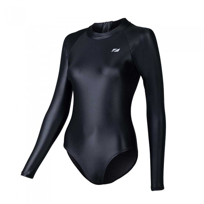 [해외]ZONE3 OWS Ti+ 써멀 High Neck long sleeve swimsuit 14140476559 Black