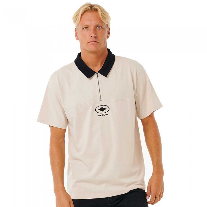 [해외]립컬 Quality Surf Products 반팔 폴로 셔츠 14140728049 Vintage White