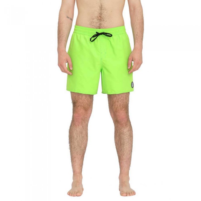 [해외]볼컴 Lido Solid Trunk 16´´ 수영복 14140633982 Electric Green