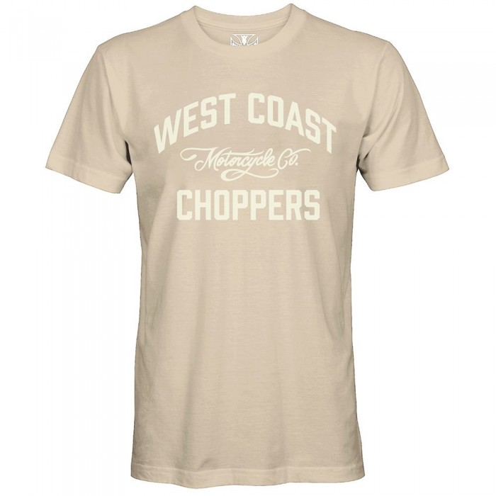 [해외]WEST COAST CHOPPERS OG Cross 반팔 티셔츠 14140601267 Beige