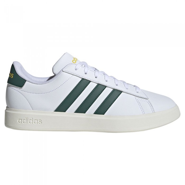 [해외]아디다스 Grand Court Cloudfoam Comfort 운동화 141113320 Ftwr White / Collegiate Green / Utility Yellow