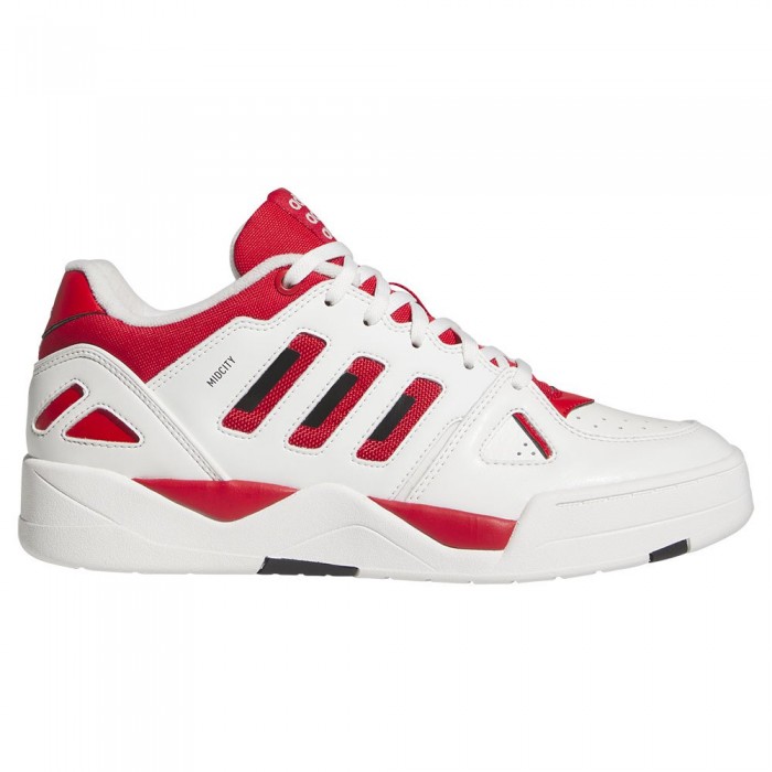 [해외]아디다스 Midcity Low 운동화 141114750 Core White / Collegiate Red / Core Black