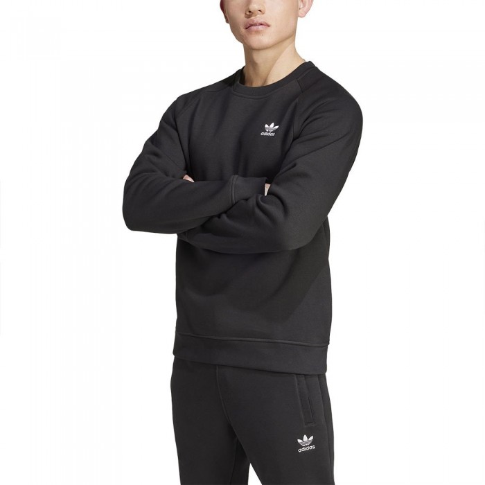 [해외]아디다스 ORIGINALS Trefoil Essentials Crew 후드티 141082861 Black / Black