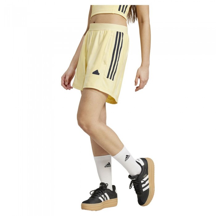 [해외]아디다스 Tiro Cut 3 Stripes Jacquard 반바지 141125232 Almost Yellow