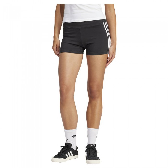 [해외]아디다스 ORIGINALS 3 Stripes short leggings 141126081 Black