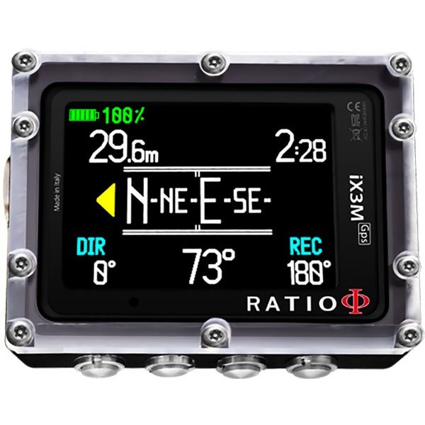 [해외]RATIO iX3M 프로 테크 + GPS 다이브 컴퓨터 10137837497