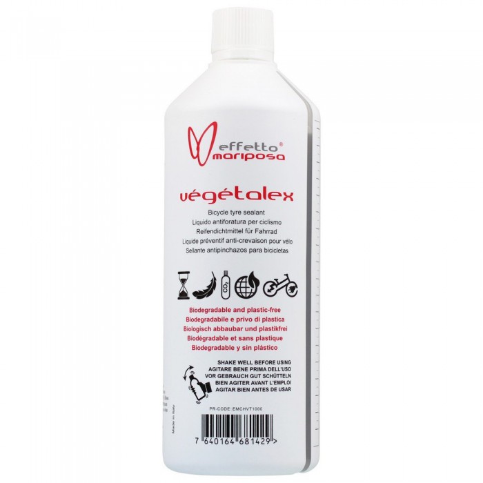 [해외]EFFETTO MARIPOSA 타이어 실란트 1000ml 1138578370 White