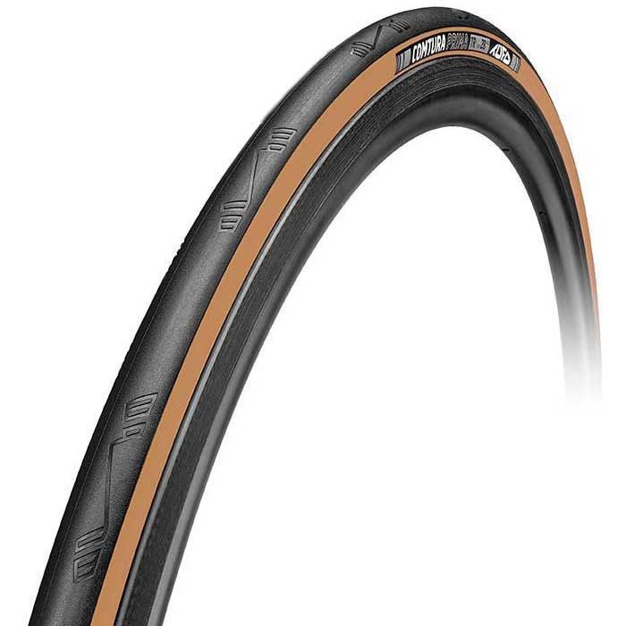 [해외]TUFO Comtura Prima 700C x 25 Tubeless 도로용 타이어 1141117230 Black / Beige