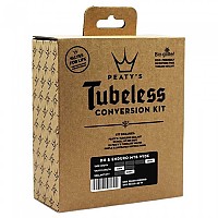 [해외]PEATY´S DH 와이드 Tubeless 변환 키트 1137707506 Brown