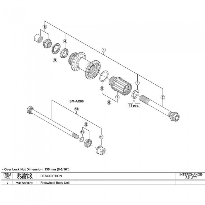 [해외]시마노 ZEE FH-M640 1137974403 Silver