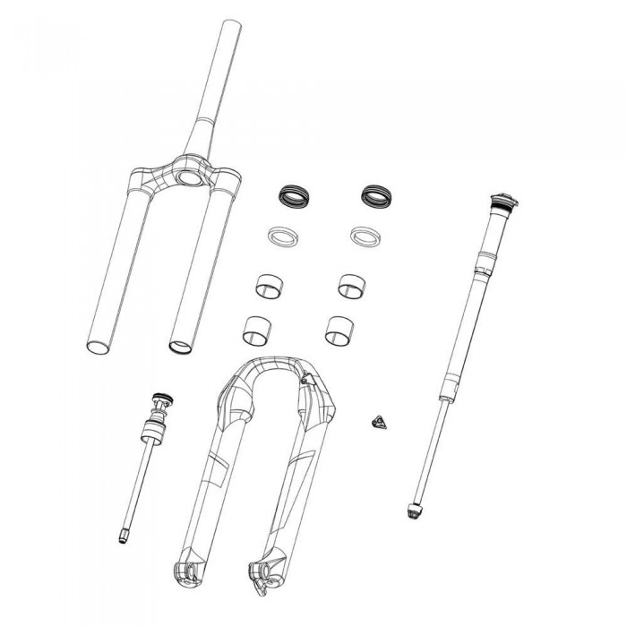 [해외]락샥 29´´ 15 x 110 mm Boost™ Flight Attendant 100-110 mm SID SL D1+ 2021+ 포크의 아랫부분 1140995543 Blue