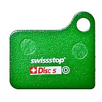 [해외]SWISSSTOP Disc 5 Deore BR-M555 유기 디스크 브레이크 패드 1141095112 Green