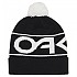 [해외]오클리 APPAREL Factory Cuff 비니 1140753011 Black / White Logo