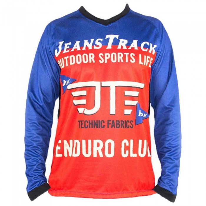 [해외]JEANSTRACK Extrem 긴팔 저지 1137549580 Blue / Red / White