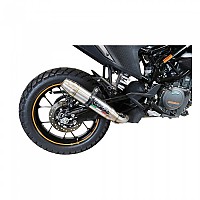 [해외]GPR EXHAUST SYSTEMS Deeptone Inox KTM Adventure 250 2020-2022 E5 라운드 인증된 슬립온 머플러 9141251708 Brushed Stainless steel / Brushed Stainless steel