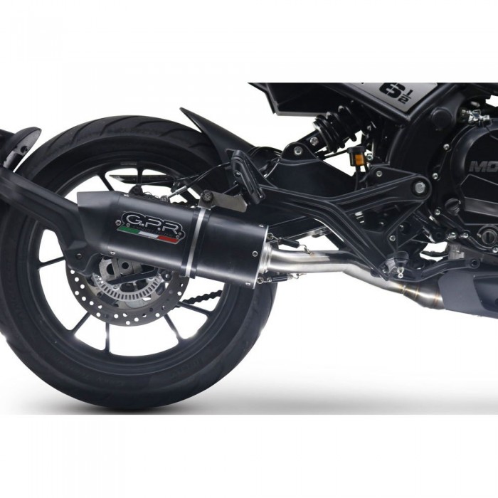 [해외]GPR EXHAUST SYSTEMS Furore EVO4 Nero Moto Morini Seiemmezzo SCR 650 2022-2024 Oval 전체 배기 시스템 형식 승인 9141251772 Matte Black / Matte Black