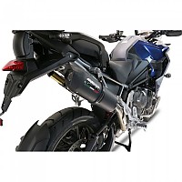 [해외]GPR EXHAUST SYSTEMS Furore EVO4 Nero Triumph Tiger 1200 GT/Rally 2022-2024 E5 Oval 인증된 슬립온 머플러 9141251780 Matte Black / Matte Black