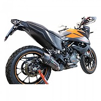 [해외]GPR EXHAUST SYSTEMS GP EVO4 Poppy KTM Adventure 250 2020-2022 E5 Conical 인증된 슬립온 머플러 9141251882 Carbon look / Matte Black