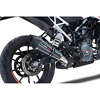 [해외]GPR EXHAUST SYSTEMS GP EVO4 Poppy KTM Duke 390 2021-2023 E5 Conical 인증된 슬립온 머플러 9141251884 Carbon look / Matte Black