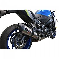 [해외]GPR EXHAUST SYSTEMS GP EVO4 Titanium Suzuki GSX-S 950 2021-2024 E5 Conical 인증된 슬립온 머플러 9141251913 Brushed Titanium / Matte Black