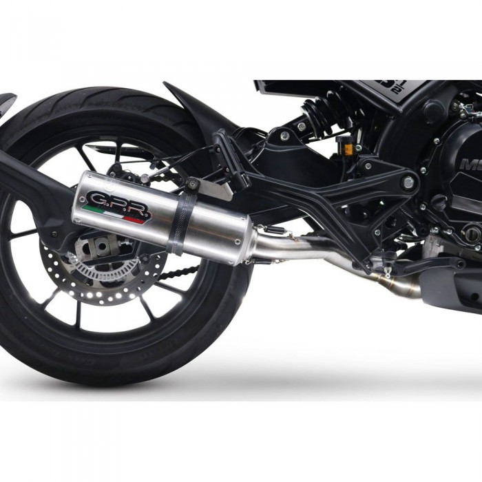 [해외]GPR EXHAUST SYSTEMS M3 Inox Moto Morini Seiemmezzo SCR 650 2022-2024 라운드 전체 배기 시스템 형식 승인 9141252015 Brushed Stainless steel / Brushed Stainless steel