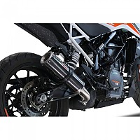 [해외]GPR EXHAUST SYSTEMS M3 Poppy KTM Duke 390 2021-2023 E5 라운드 인증된 슬립온 머플러 9141252063 Brushed Stainless steel / Brushed Stainless steel