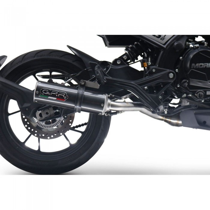 [해외]GPR EXHAUST SYSTEMS M3 Poppy Moto Morini Seiemmezzo SCR 650 2022-2024 라운드 전체 배기 시스템 형식 승인 9141252064 Brushed Stainless steel / Brushed Stainless steel