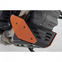 [해외]SW-MOTECH KTM 1290 Super Duke R/GT 크랭크케이스 커버 9141133576 Black / Orange