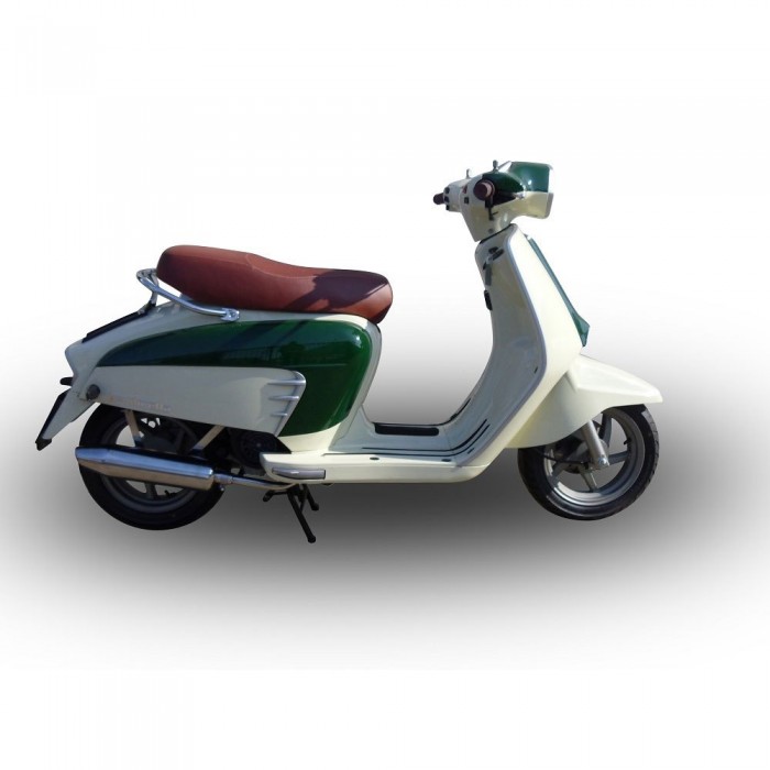 [해외]GPR EXHAUST SYSTEMS Ultracone lucido Lambretta Lambretta 125/150 Milano 2012-2014 라운드 전체 배기 시스템 형식 승인 9141252138 Polished Stainless Steel / Polished Stainless Steel