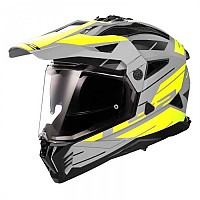 [해외]LS2 MX702 Pionner II Namib 풀페이스 헬멧 9140764397 Matt Grey / High Vision Yellow