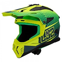 [해외]LS2 MX708 Fast II Duck 풀페이스 헬멧 9140764408 Matt High vision Green / High Vision Yellow