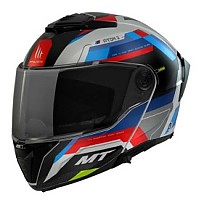 [해외]MT 헬멧s Atom II SV Bast 모듈형 헬멧 9140806089 White