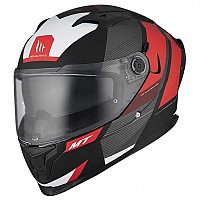 [해외]MT 헬멧s Braker SV Chento 풀페이스 헬멧 9140806096 Red / Black / White