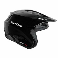 [해외]HEBO Zone Pro Monocolor 오픈 페이스 헬멧 9141237035 Black